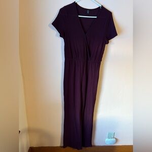 SHEIN Burgundy Knit romper